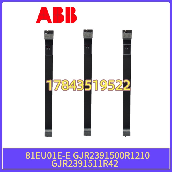 ABB 81EU01E-E GJR2391500R1210 | 16路 AI/DI 可软件组态