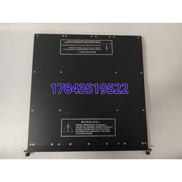 TRICONEX 3721 | TMR模拟量输入模块 - 图片 3