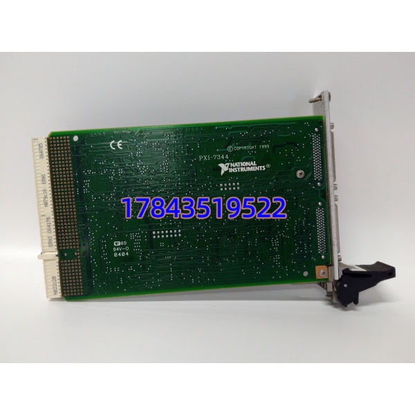 NI PXI-7344 | 4轴 PXI 步进/伺服运动控制模块 777935-01