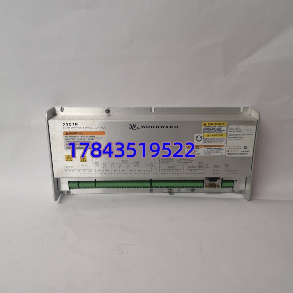 Woodward 2301E 8273-1011 | 数字负载分配与转速控制器 24VDC