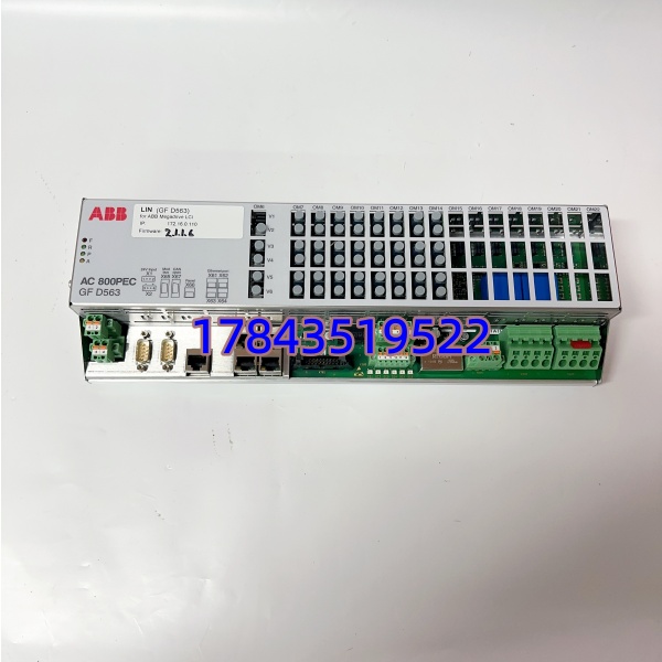 ABB GFD563A102 3BHE046836R0102 | AC 800PEC 应用控制单元 传动/励磁控制器 - 图片 4