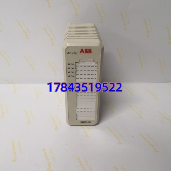 ABB NBIO-31 3BSE011337R1 S800 I/O Cluster Interface & 24VDC Power Term. | 适配PM8xx/PM9xx 控制器 - 图片 3