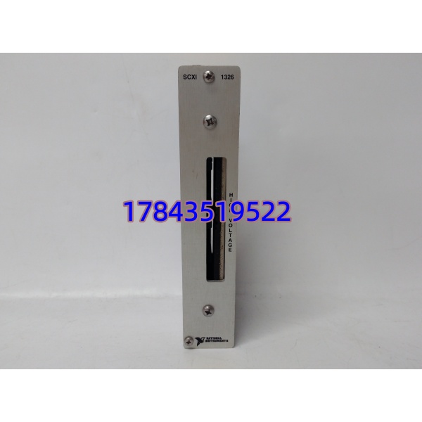 NI SCXI-1326 777687-26 | SCXI系列前置安装高压端子模块