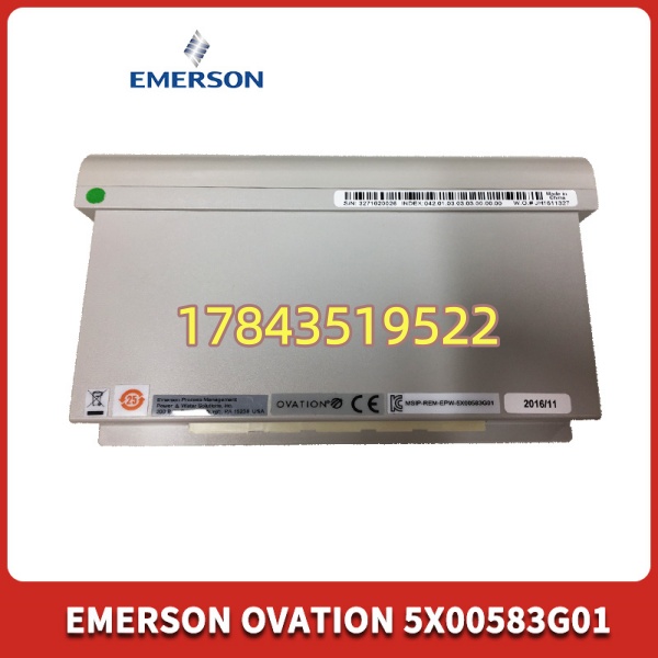 Emerson 5X00583G01 | Westinghouse Ovation OCR 控制器 CPU 卡 - 图片 3