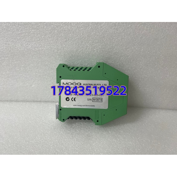 Moog G123-825-001 | ±10V/4-20mA 输入 驱动输出