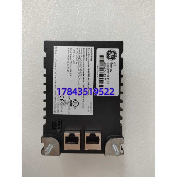 GE IS220PRTDH1BC 336A5026ADP13 | Mark VIe RTD电阻温度输入包(IONet) - 图片 3