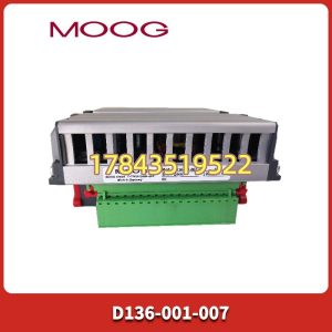 MOOG D136-001-007 | ±10V 指令输入 / LVDT 反馈 / 伺服阀驱动