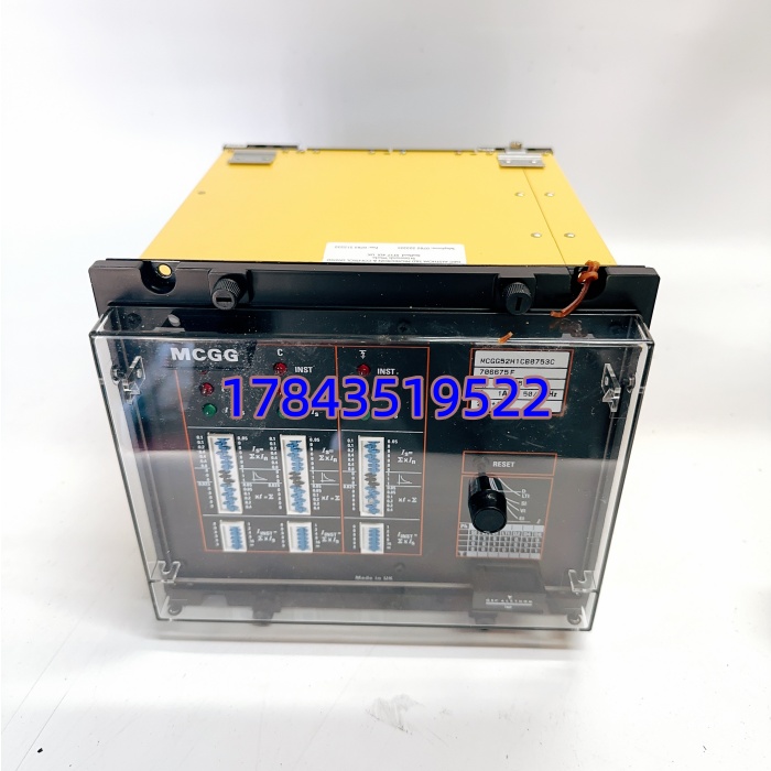 GE MCGG52H1CB0753C | 过流及接地故障继电器
