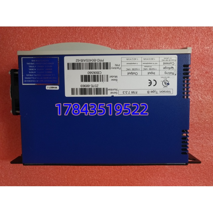 KOLLMORGEN PRD-B040SAIB-62 CB06560 | ServoStar S600 4A 数字伺服驱动器 - 图片 3
