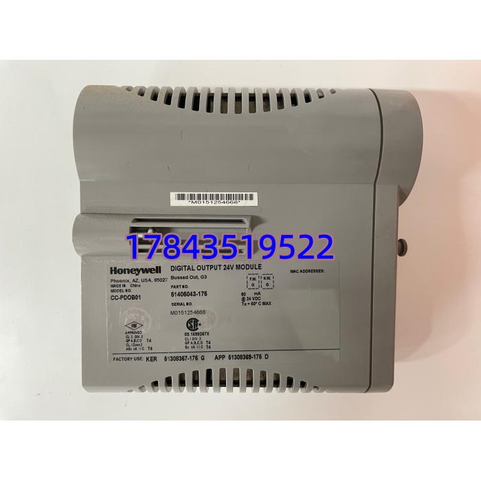 HONEYWELL CC-PDOB01 51405028-176 | Experion PKS C300 Series A 8通道安全数字量输出模块(DO) - 图片 4