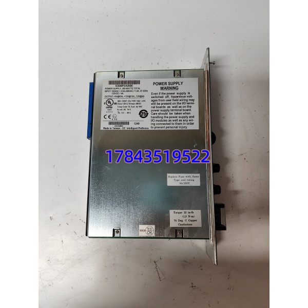 GE IC698PSA350E IC698PSA350 | RX7i机架Slot0专用350W开关电源 +5V/+12V/-12V输出 带过温风扇监测 - 图片 4