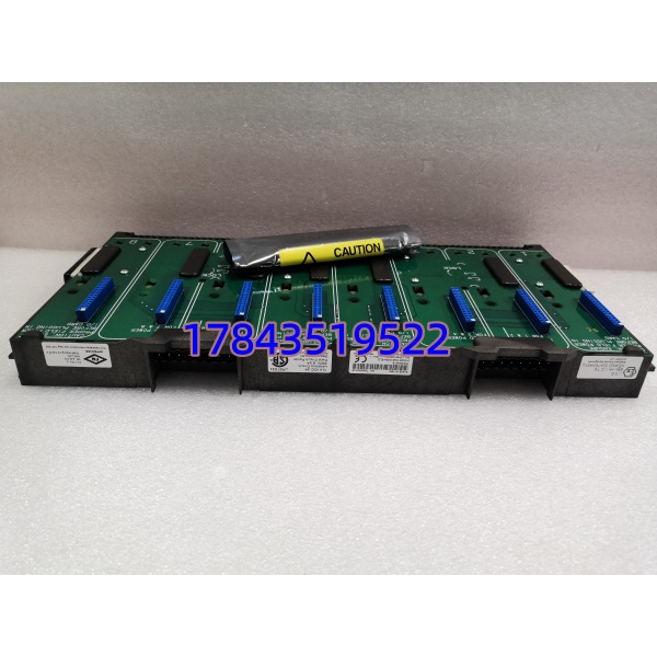 Emerson CE4050S2K1C0 | DeltaV M-Series 8槽 I/O 载体底板(带屏蔽条)