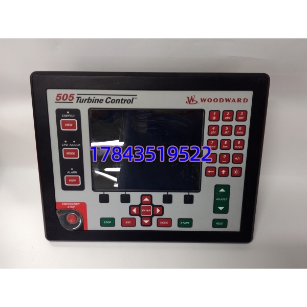 Woodward 8200-1302 | 505E / MicroNet 数字调速器 CPU 模块