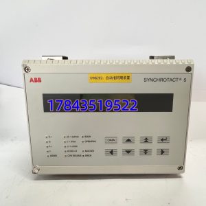 ABB SYN5202A 3BSE041480R1 | AC 800M 冗余CPU同步模块