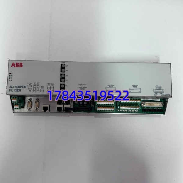 ABB PCD235A101 3BHE032025R0101 Unitrol 5000 Excitation Digital Controller | Refurb Tested(CPU 单元) - 图片 3