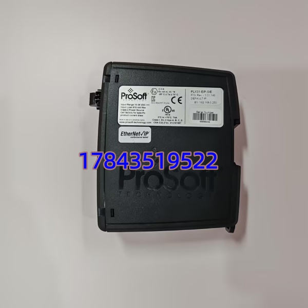 ProSoft PLX31-EIP-SIE | EtherNet/IP to Siemens S7 TCP 协议网关 双端口
