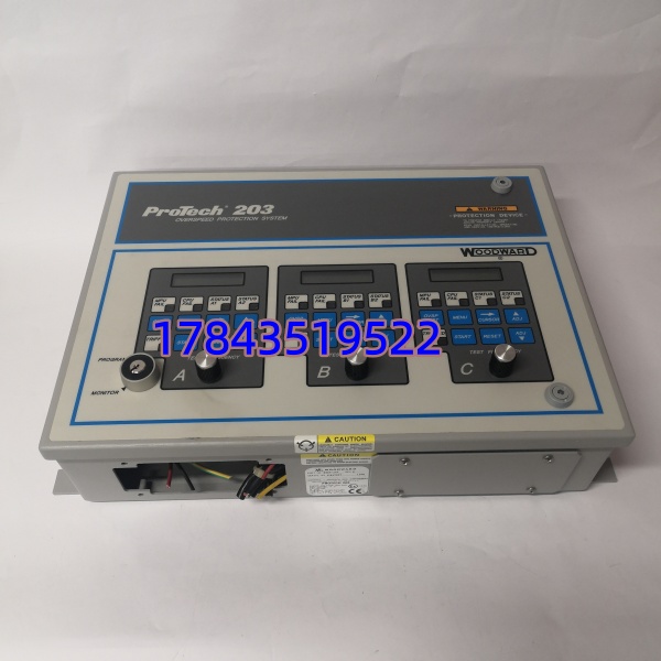 WOODWARD 9907-147 | 505系列汽轮机数字调速控制器 带LCD键盘面板 - 图片 3