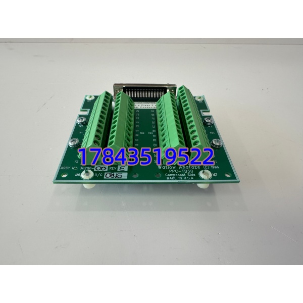 Watlow Anafaze PPC-TB50 Terminal Board Assy 30280-00 | 配CLS208多回路温控器
