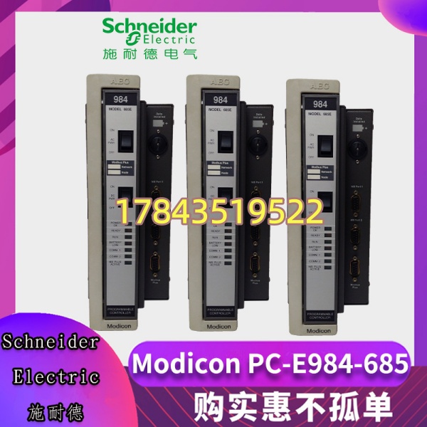 Schneider PC-E984-685 — 984LL / 984XL 编程支持 | 二手流通 测试好件 - 图片 3