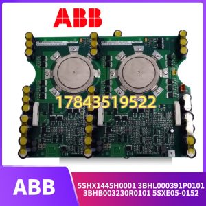 ABB 5SHX1445H0001 + 3BHB003230R0101 + 5SXE05-0152 | IGCT 功率开关组件套