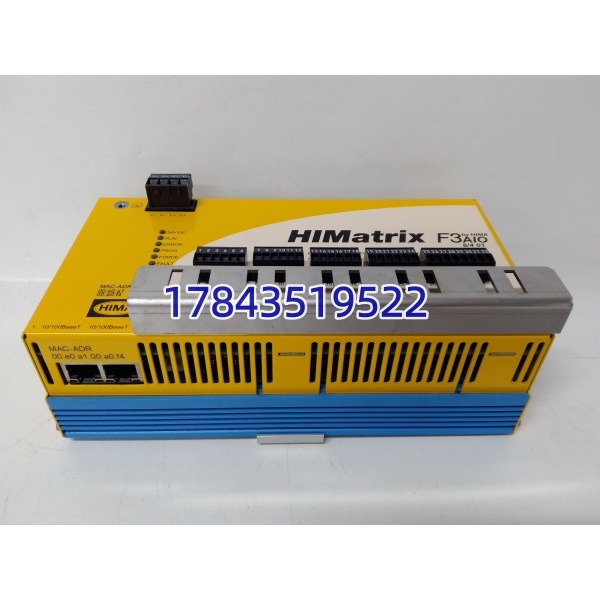 HIMA F3 AIO 8 4 01 982200409 | 8AI + 4AO 安全模拟量卡 - 图片 4