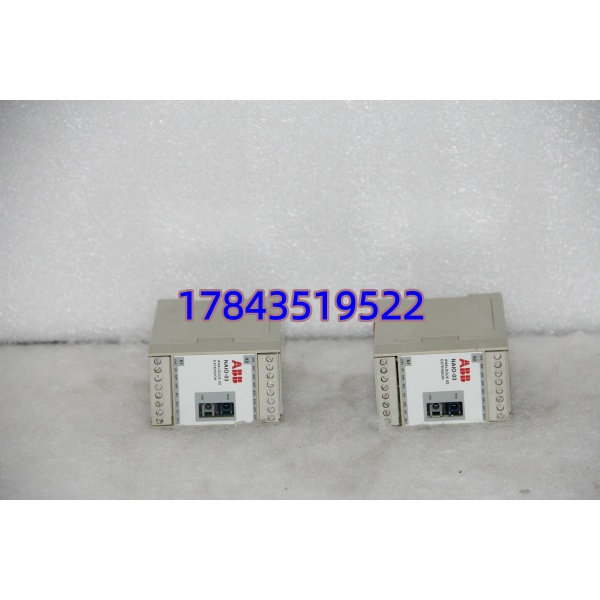 ABB NAIO-03 | 4AI + 2AO 通过 DDCS 光纤链挂传动