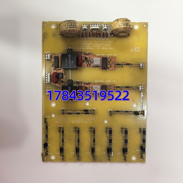GE DS200DCFBG1BLC | Speedtronic Mark V 控制柜电源与反馈采集卡