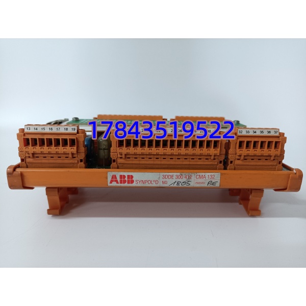 ABB CMA132 | 发电机继电器终端板 - 图片 4