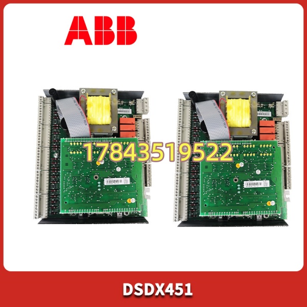 ABB DSDX451 3BSE008917R1 | S400 数字量扩展模块 20DI+12DO