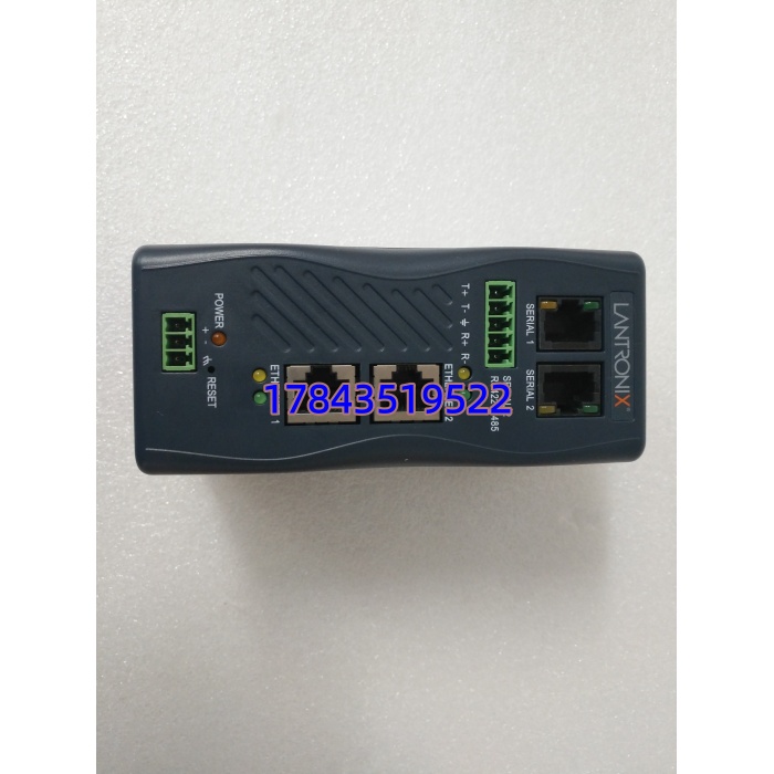 Lantronix 080-332-000-R | DIN导轨安装 带隔离