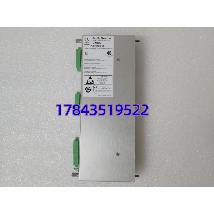 Bently Nevada 3500/42M 128229-01 | Proximitor/Seismic I/O模块(带内部端子) - 图片 4