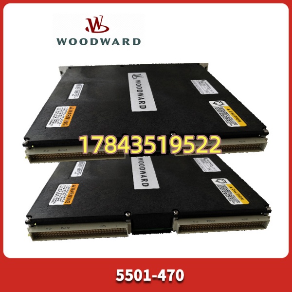 Woodward 5501-470 | MicroNet TMR 系统 I/O 模块