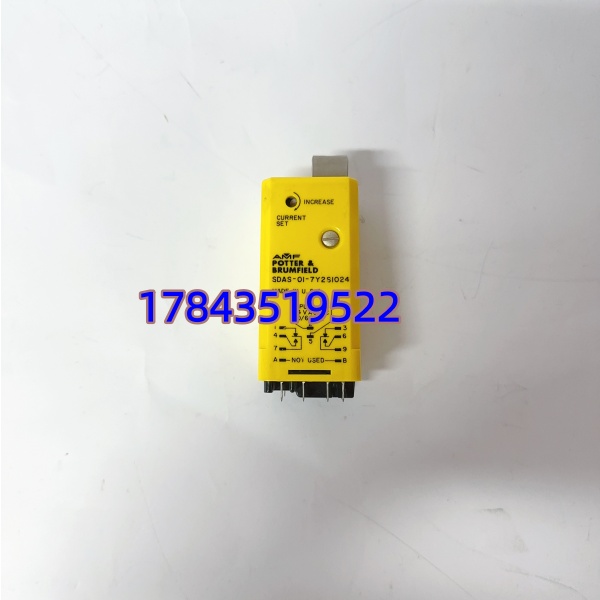 Potter & Brumfield SDAS-01-7Y2S1024 | 交流欠电流传感继电器 DPDT - 图片 4