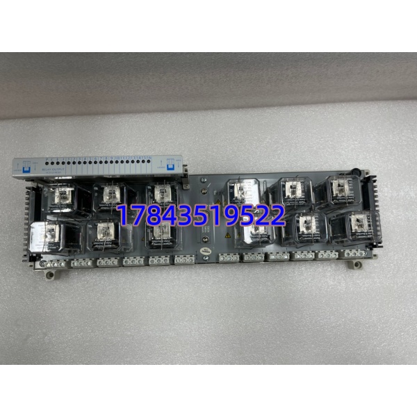 Emerson Westinghouse 5A26458G05 Ovation 8-Relay Output Terminal Base | DCS I/O 扩展组件