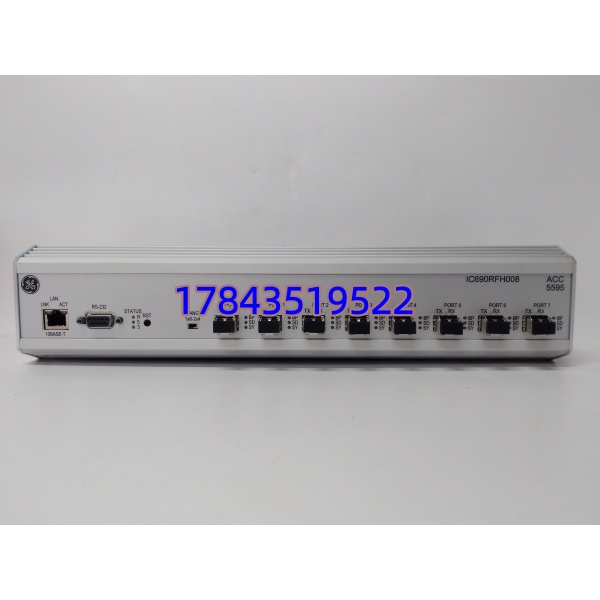 GE IC690RFH008 GE IC690RFH008 | Series 90-30 远程I/O光纤接口头 RFH 配IC690RFM008
