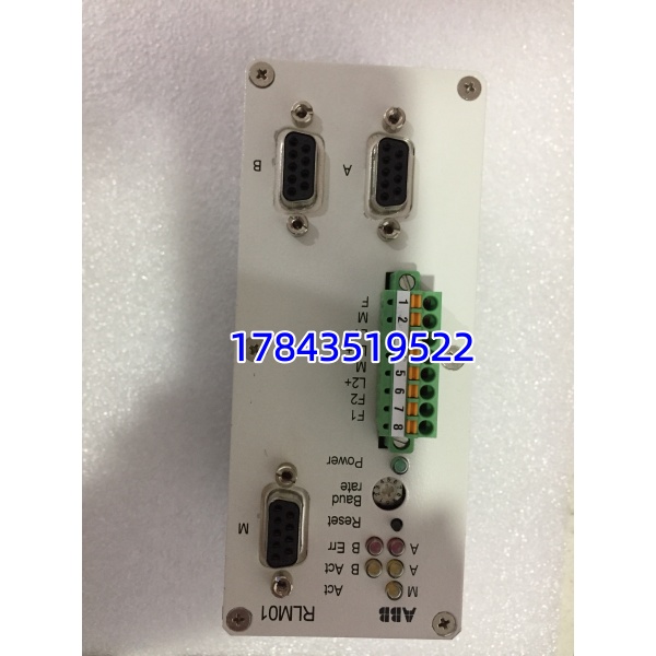 ABB 3BDZ000398R1 | ABB 自动化机柜 S800 系列配件