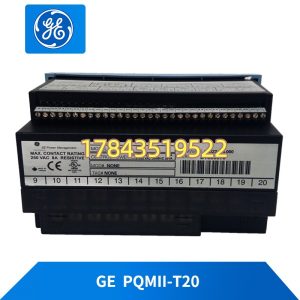 GE PQMII-T20 | 关键计量备件(三相谐波捕捉/VDR暂态记录)