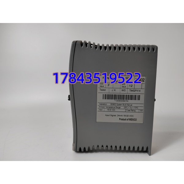 ICS TRIPLEX T9432 | 三重冗余AI模块