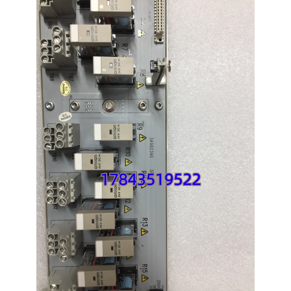 EMERSON 1C31223G01 | 16通道继电器底座