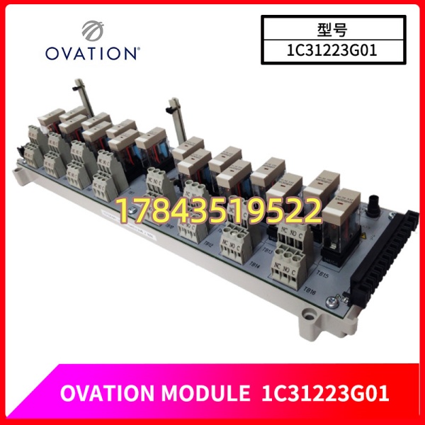 merson Ovation 1C31223G01 | 32通道 24VDC 标准数字量输入模块(DI) - 图片 3