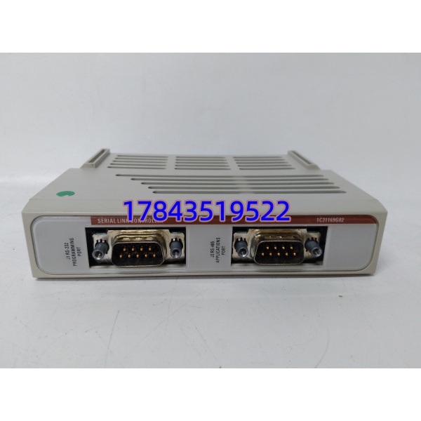 Emerson 1C31169G02 | WDPF II / Ovation DCS I/O 卡备件