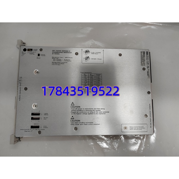 ABB E1406A | INFI 90 / Symphony Harmony 系统模块
