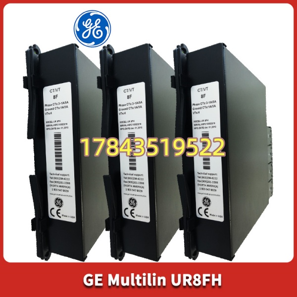 GE UR8FH | CT/VT 模拟量输入选项模块(UR系列通用继电器)