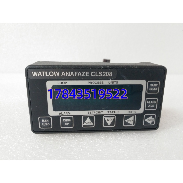 WATLOW ANAFAZE CLS208 兼容EZ-ZONE RM/PM系列 通过DeviceNet/Modbus TCP读取过程值