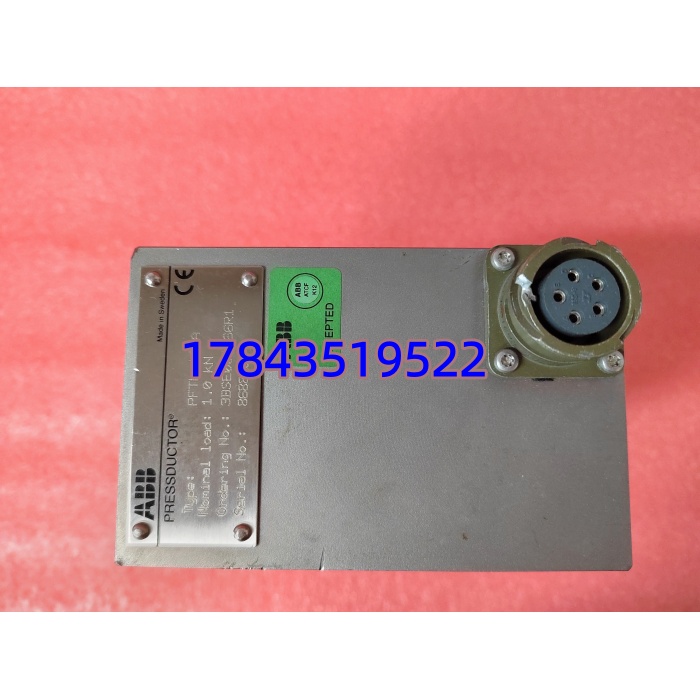 ABB PFTL101A 1.0kN 3BSE004166R1 | Pressductor® 微型压式测力传感器 - 图片 4