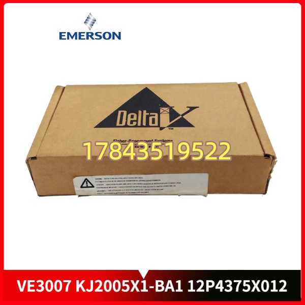 艾默生-1C31166G02Emerson KJ2005X1-BA1 12P4375X012 | DeltaV M-series Plus 控制器模块 - 图片 3