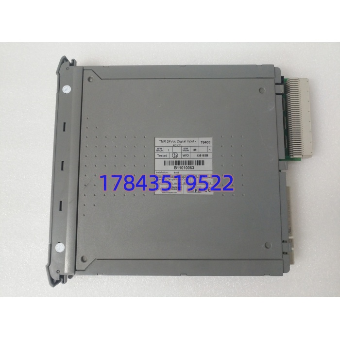 ICS TRIPLEX T8403 | 40通道TMR数字量输入模块 - 图片 3