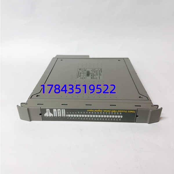 ICS Triplex T8403 | Trusted® TMR 24VDC 40通道安全数字量输入模块