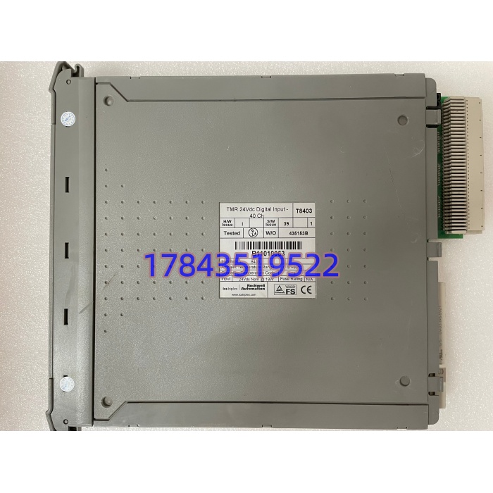 ICS TRIPLEX T8403 | TMR安全系统专用