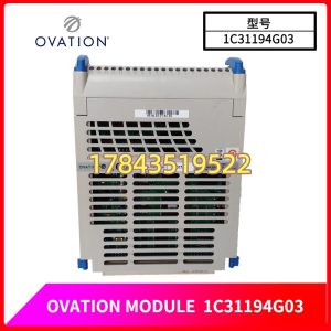 Emerson Ovation 1C31194G03 E-Mod Analog Input | 渠道流通(Tested Refurb)